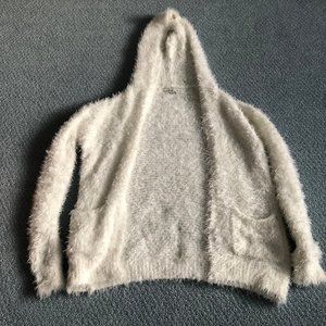 Abercrombie & Fitch Hooded Eyelash Cardigan